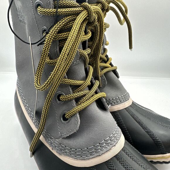 Sorel Slimpack 1964 Quarry Gray Black Boots Waterproof 11 durable 23-05 - Picture 2 of 16
